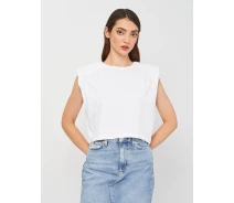 Придбати - жіночу футболку  Футболка Zara S білий 4174628250