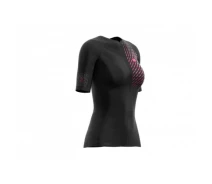 Придбати - жіночу футболку  Жіноча компресійна футболка Trail Running Postural SS Top W Black XS