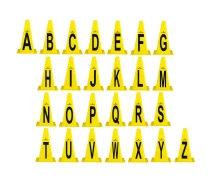 Придбати - спортивну фішку і конус  Пластикові конуси для тренувань inSPORTline Alphabet 23cm (13206)