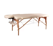 Придбати - масажний стол  Масажний стіл inSPORTline Taisage 2-Piece Wooden - кремово-жовтий (9406-1)