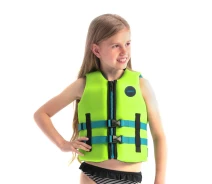 Придбати - рятівний жилет  Дитячий рятувальний жилет Jobe Youth Vest 2021 - зелений/176