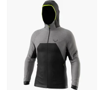 Придбати - чоловічу спортивну кофту  Фліс Dynafit Tour Wool Thermal Men Hoody XL Чорний-Сірий