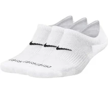 Придбати - жіночу шкарпетку  Шкарпетки жіночі Nike U NK EVERYDAY PLUS CUSH FOOTIE білі (3 пари) DH5463-903 Розмір 35-38 (DH5463-903_35-38)