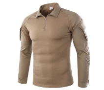 Придбати - чоловічу сорочку  Чоловіча сорочка Lesko A655 Sand Khaki 5XL убакс тактична