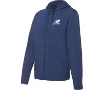 Придбати - чоловічу толстовку  Толстовка New Balance ESSENTIALS STACKED LOGO FZ синя MJ31536NNY Розмір XL (MJ31536NNY_XL)