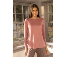 Придбати - жіночий домашній костюм  Домашняя одежда футболка long sleeve Penelope - Baily gul kurusu розовый S (18312)
