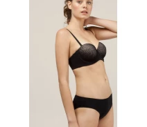 Придбати - жіночі трусики  Трусики безшовні сліп Gisela 435 N One Size Чорний Gisela 435 N