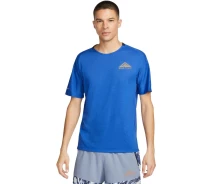 Придбати - чоловічу футболку  Футболка для бігу Nike M NK DF SOLAR CHASE SS TOP синя DV9305-405 Розмір L (DV9305-405_L)