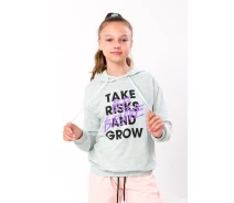 Придбати - дитяче худі  Худі для дівчаток (підлітковий) Носи Своє 164 Зелений (6230-057-33-v4) (p-5717-121938)