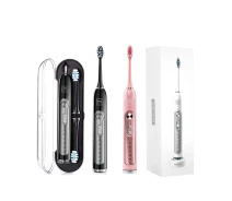 Придбати - зубну щітку  Ультразвукова зубна щітка Medica+ Probrush 9.0 (Ultasonic) black + fuchsia (50148)