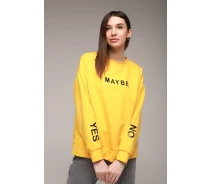 Придбати - жіночий світшот  Світшот жіночий 2302 L/XL Жовтий (2000989468745)