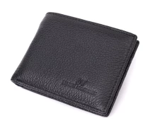 Придбати - затискач для грошей  Затискач із натуральної шкіри ST Leather 22472 Чорний