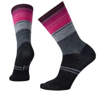 Придбати - жіночу шкарпетку  Термошкарпетки Smartwool Women's Sulawesi Stripe Socks S Чорно-рожевий