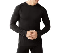 Придбати - чоловічу термобілизну  Термофутболка Smartwool Men Merino 150 Baselayer Long Sleeve XL Чорний