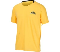 Придбати - чоловічу футболку  Футболка для бігу Nike M NK DF SOLAR CHASE SS TOP жовта DV9305-848 Розмір XL (DV9305-848_XL)