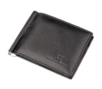 Придбати - затискач для грошей  Затискач для грошей ST Leather 18945 на магніті Чорний