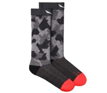 Придбати - жіночу шкарпетку  Термошкарпетки жіночі Salewa Pedroc Camu Crew Socks Womens 39-41 Чорний-Сірий (013.002.9721)
