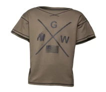 Придбати - чоловічу футболку  Футболка Sheldon Work Out XXL/3XL Хакі (06369130)