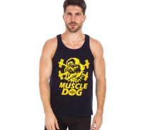 Придбати - чоловічу майку  Майка борцівка спортивна чоловіча Mixstar Muscle Dog CO-5903 S Чорний (06508147)