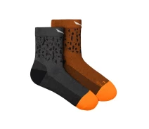 Придбати - чоловічу шкарпетку  Термоноски Salewa Mountain Trainer Salamander Alpine Merino Quarter Socks 39-41 Сірий (013.002.9690)