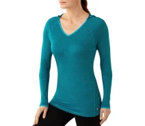 Придбати - жіночу термобілизну  Термокофта Smartwool Women Merino 150 Pattern Hoody XS Бірюзовий