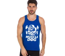 Придбати - чоловічу майку  Майка борцівка чоловіча спортивна Mixstar Muscle Dog CO-5903 M Синій (06508147)
