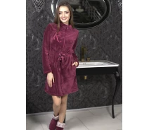 Придбати - жіночий домашній халат  Халат жіночий на блискавки вівюровий Roksana 494 M