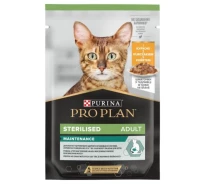Придбати - корм для кота  Вологий корм для стерилізованих кішок Purina Pro Plan Adult Sterilised Maintenance Шматочки з куркою 13 шт по 85 г