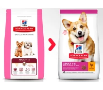 Придбати - корм для собаки  Сухий корм для собак дрібних порід Hills Science Plan Adult Small & Mini Chicken з куркою 6 кг