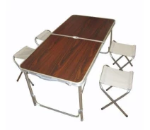 Придбати - розкладні меблі  Розкладний туристичний стіл для пікніка RIAS Folding Table зі стільцями (2_007071)