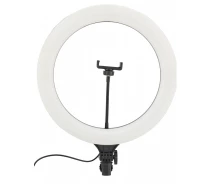 Придбати - кільцеве світло  Кільцева світлодіодна LED лампа RIAS A390 39см з тримачем та пультом ДУ (2_009677)