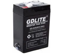Придбати - батарейку та аккумулятор  Акумулятор для торгових ліхтарів ваг світильників 6V 4A GDLITE GD-645 чорний