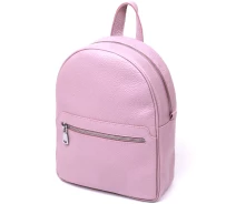 Придбати - рюкзак  Шкіряний жіночий рюкзак 21х28х9 см SHVIGEL Ліловий