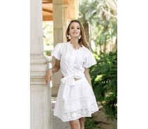 Придбати - пляжну спідницю  Біла жіноча спідниця Fresh Cotton 2702 F-1C ​​One Size Білий Fresh Cotton 2702 F-1C