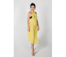 Придбати - пляжну сукню  Жовта сукня для пляжу Shato ST 241 yellow 46 (L) Жовтий Shato ST 241 yellow