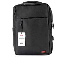 Придбати - рюкзак  Сумка XO CB02 15,6" Рюкзак для ноутбука для макбука, органайзер Чорний