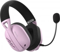Придбати - навушники  Навушники гарнітура накладні Bluetooth 5.2 Hator Hyperpunk 2 Tri-mode Black/Lilac (HTA-859)