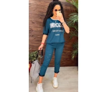 Придбати - жіночий спортивний костюм  Fashions Костюм жіночий модний Fashions 54-56 морська хвиля (11229-1-тк)