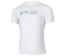 Придбати - чоловічу футболку  Футболка Kelme Round neck біла 8151TX1006.9100 (8151TX1006.9100_S)