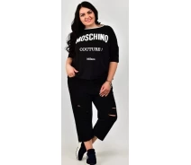 Придбати - жіночий спортивний костюм  Fashions Костюм жіночий модний Fashions 54-56 чорний (11229-1-тк)