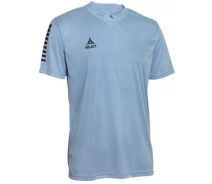 Придбати - чоловічу футболку  Футболка ігрова Select PISA PLAYER SHIRT блакитна 624130-006 (624130-006_S)