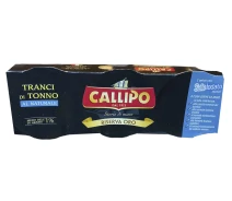 Придбати - рыбную консерву  Тунець у власному соку, набір 3 шт Callipo 240 г (8001561012077)