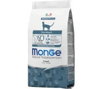Придбати - корм для кота  Сухий корм для кішок Monge Cat Monoprotein Sterilised з фореллю 10 кг (8009470056304)