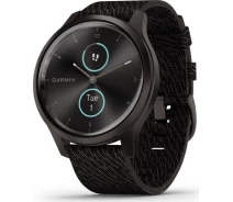 Придбати - смарт-годинник  Смарт-годинник Garmin Vivomove Style Graphite Black Pepper Nylon (010-02240-23)