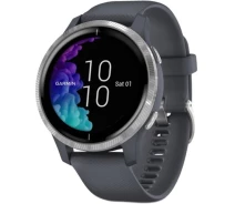 Придбати - смарт-годинник  Смарт-годинник Garmin Venu Granite Blue With Silicone Band (010-02173-01)