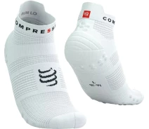 Придбати - жіночу шкарпетку  Спортивні безшовні шкарпетки Compressport Pro Racing Socks V4.0 Run Low, White/Black, T2 (39-41)