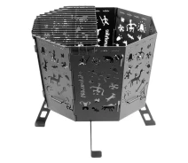 Придбати - гриль  Гриль портативный раскладной Naturehike CNH22CJ036 40х35см сталь