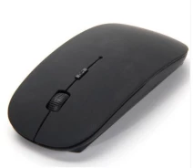 Придбати - мишку для ноутбука  Бездротова оптична миша UKC G132 slim 2.4 GHz Black (3_2368)