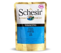 Придбати - корм для кота  Вологий корм для кішок Schesir Tuna з тунцем в желе 100 г