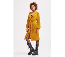 Придбати - жіночий кардиган  Fashions Жіночий в'язаний Кардиган Жанна Fashions 44-50 гірчиця (4248-гу)